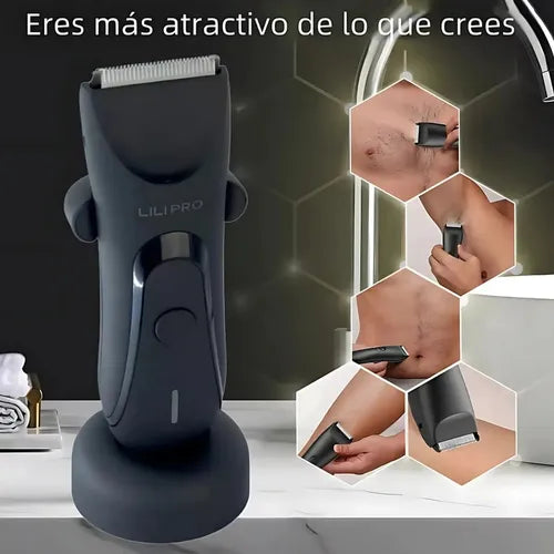 Afeitadora Corporal Inalámbrica Hombre Zonas Intimas