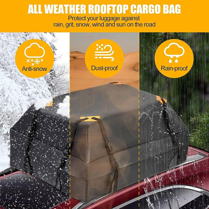 Bolso Portaequipaje Impermeable Para Auto Con Alfombra