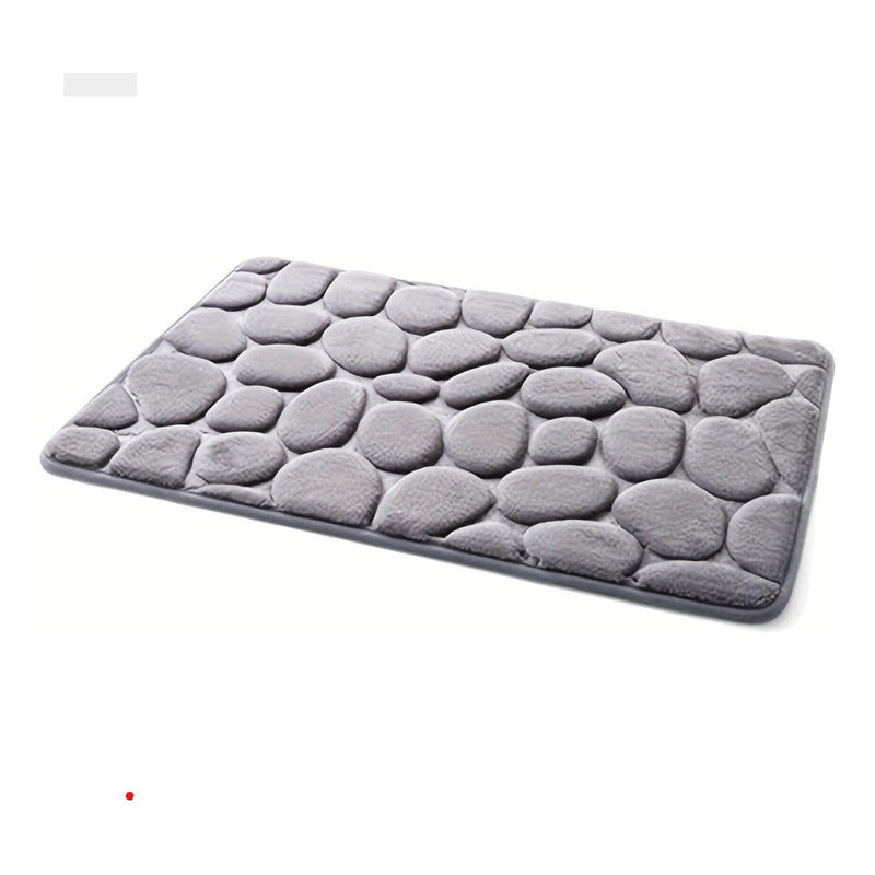 Alfombra De Baño 40x60 Cm Poliéster Antideslizante