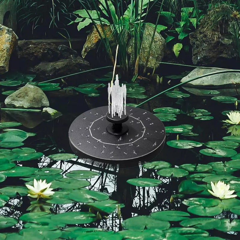 Fuente Para Pajaros Solar Flotante 6 Picos