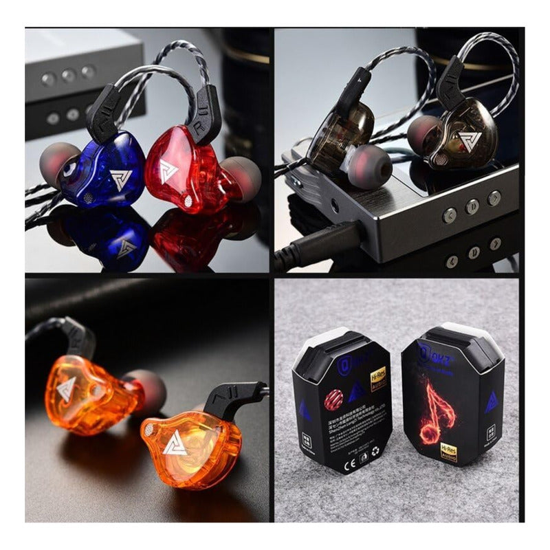 Auriculares Intraurales Para Juegos Qkz Ak6 Ak6 Qkz 06 Negro