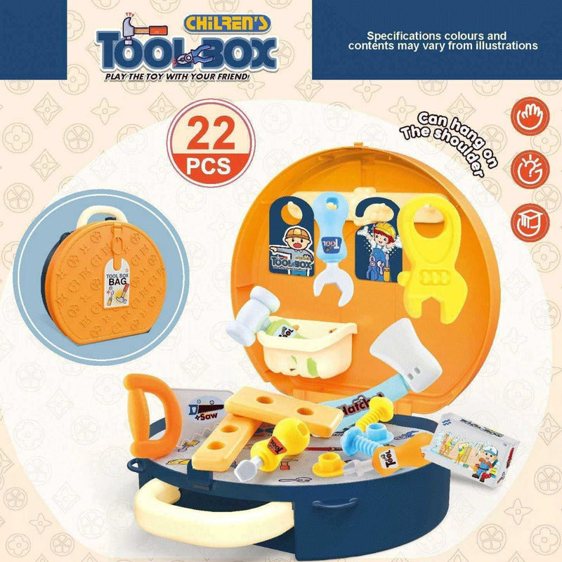 Juguete De Herramientas Infantil Set Miniatura Maleta