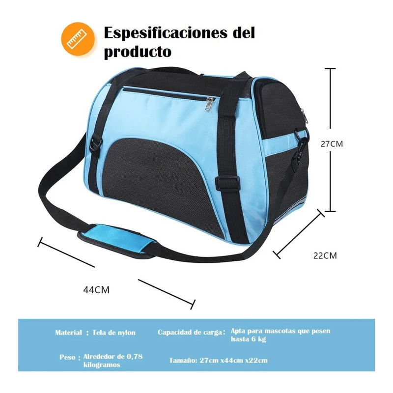 Bolso Transportador Gatos, Bolso Mascotas, Bolso Viaje Masco