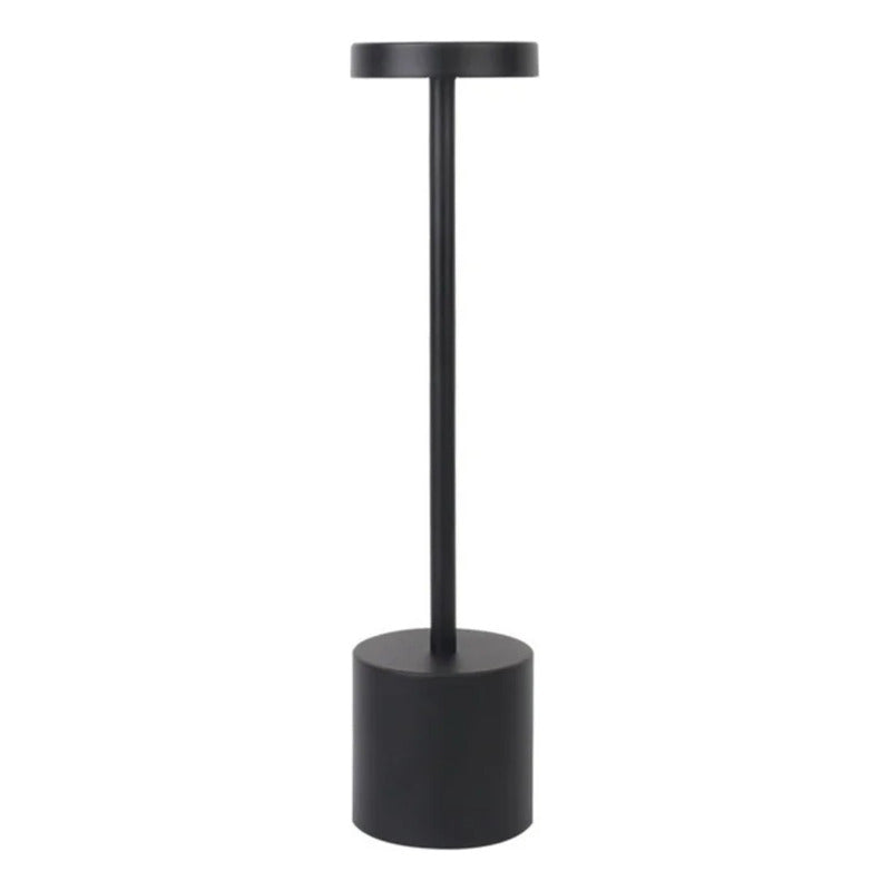Lámpara De Mesa Táctil De Metal Regulable Inalámbrica