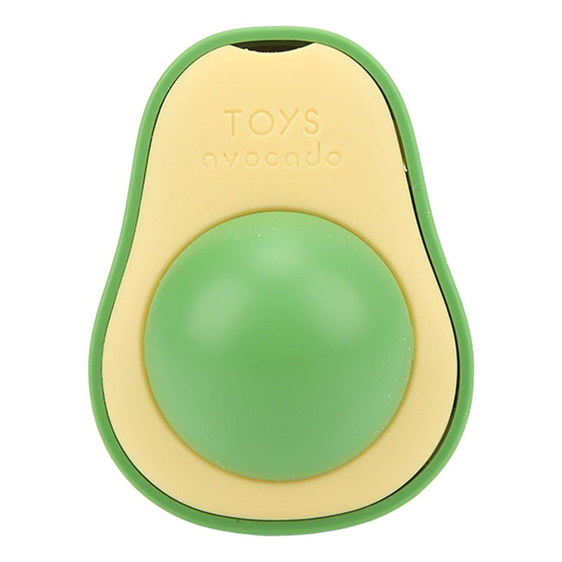 Juguete Para Gatos Interactivo Aguacate Rascador Autogiro Verde