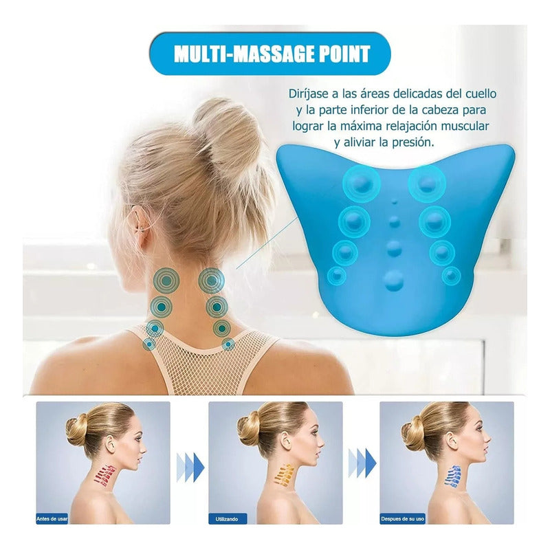 Almohada Viscoelástica Cervical, Almohada Cuello, Almohada