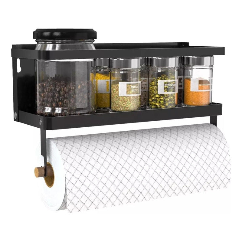 Organizador Metalico Para Refrigerador Con Soporte Cocina