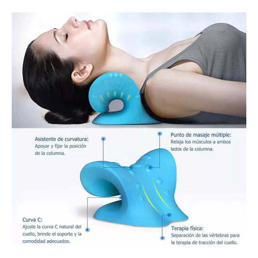 Almohada Viscoelástica Cervical, Almohada Cuello, Almohada