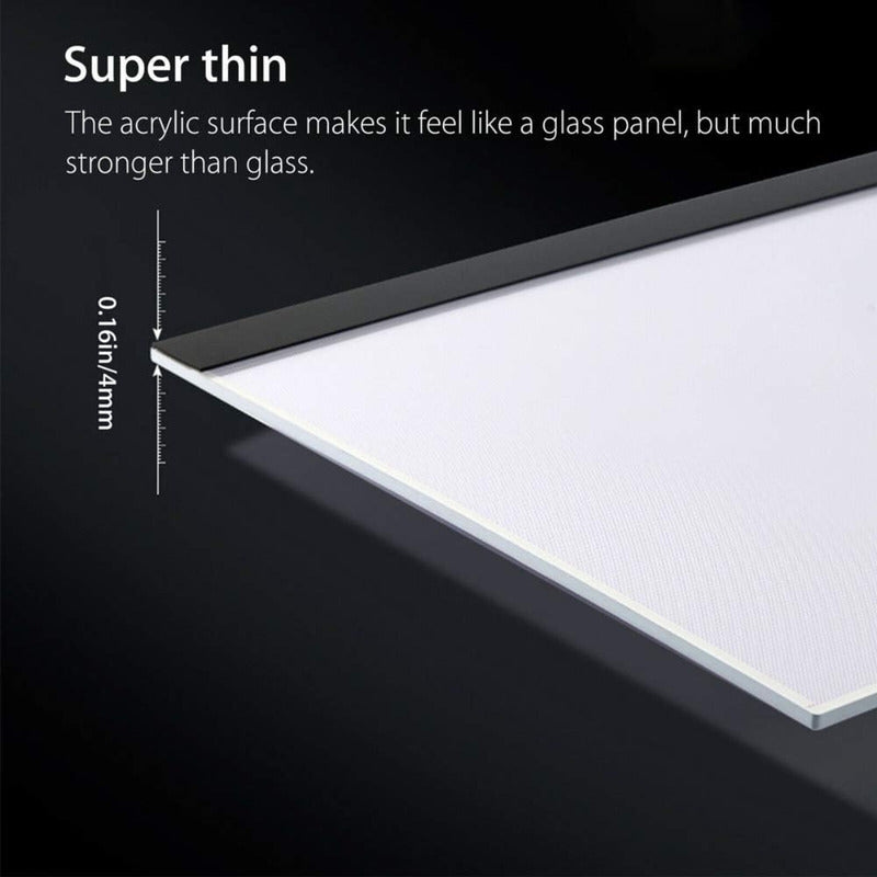 Tablero Led De Rastreo Ajustable Usb Ideal Para Dibujos
