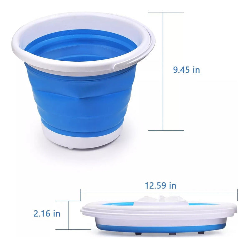 Mini Lavadora Portátil Usb Plegable Lavarropa Ecológica De
