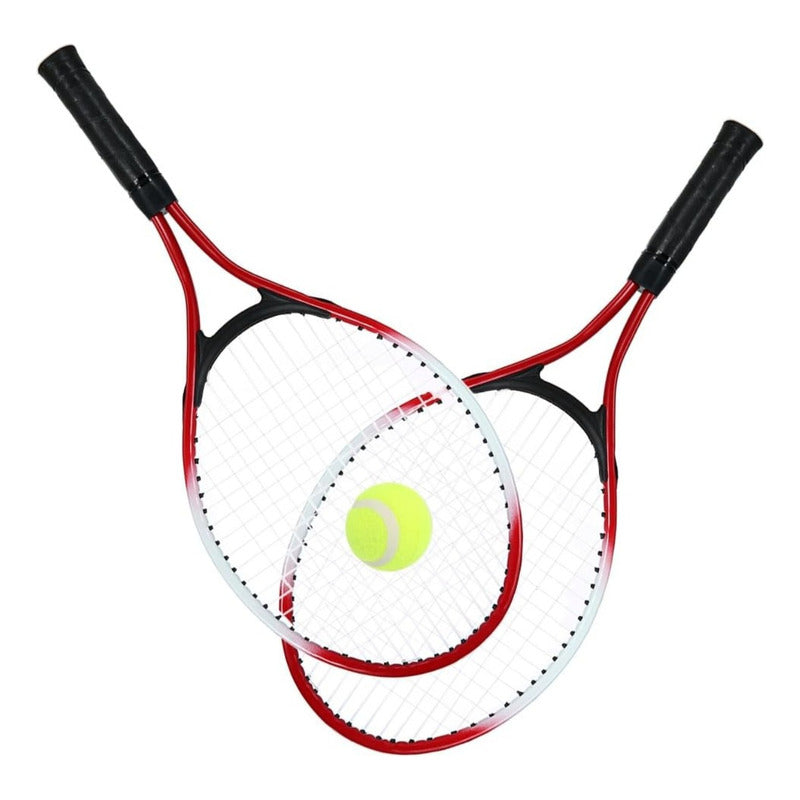 Raqueta De Tennis Con Pelota