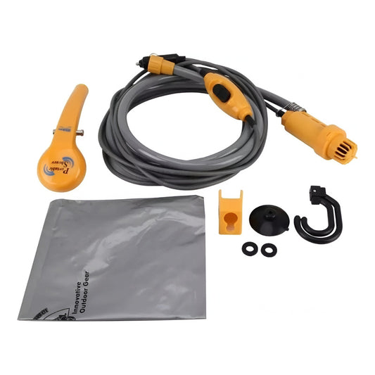 Kit De Ducha Regulable Con Manguera De 2 Metros Para Camping