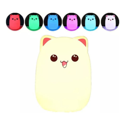 Luz Velador Bebé, Lámpara Flexible, Velador Infantil Ajustab