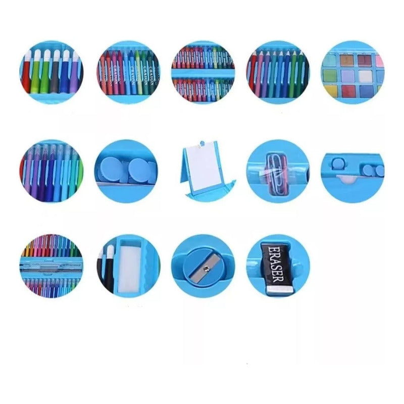 Set Artístico De 208 Crayolas Para Colorear Crayones Colores