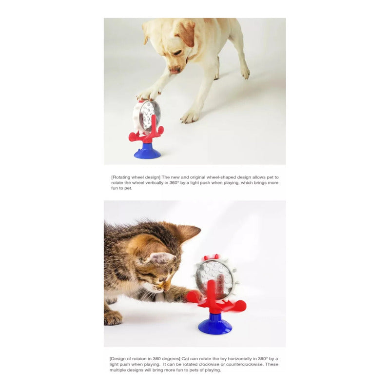Dispensador De Comida Interactivo Para Mascotas Juguete
