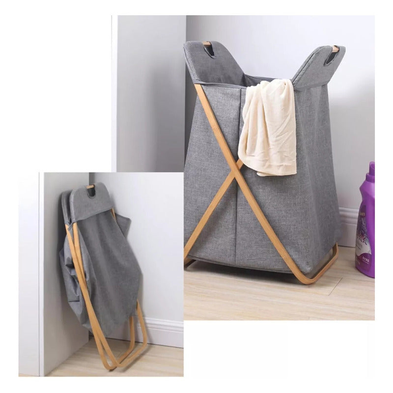 Cesto Ropa Plegable, Canasto Lavandería, Cesta Ropa Sucia Mo