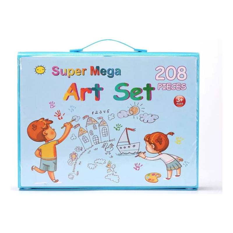 Set Artístico De 208 Crayolas Para Colorear Crayones Colores