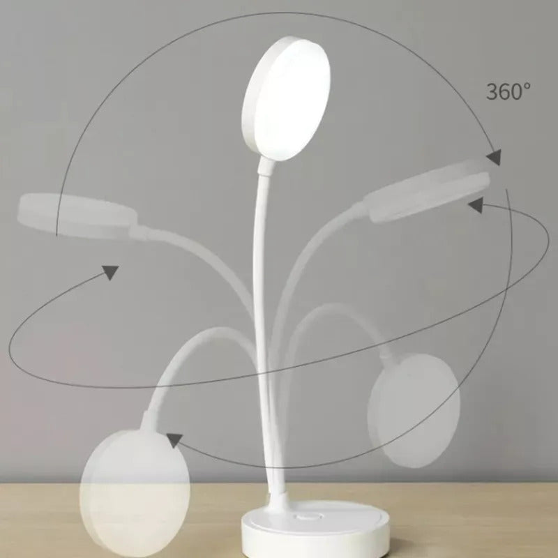 Lámpara Led Lectura Para Escritorio O Mesa De Luz Ajustable