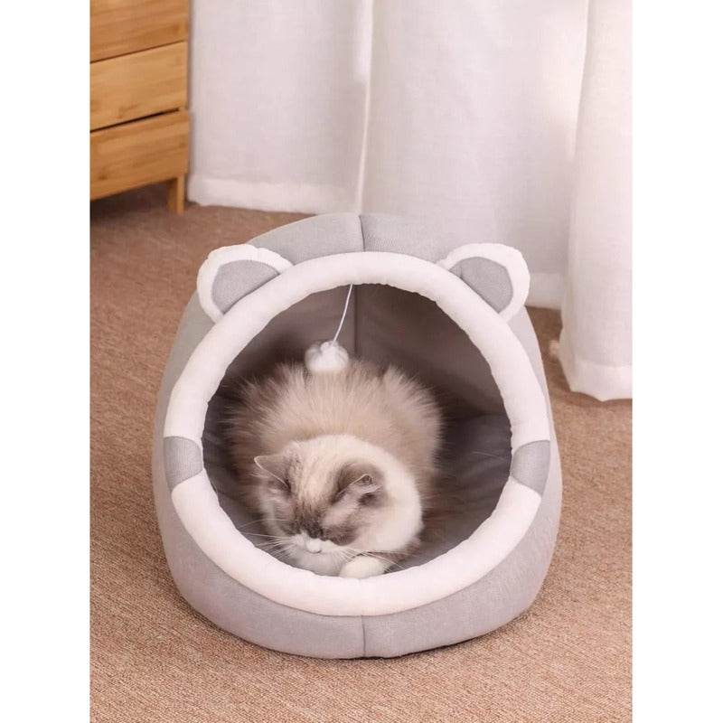 Cama Para Gatos Y Perros Tienda De Campaña Para Mascotas Gris