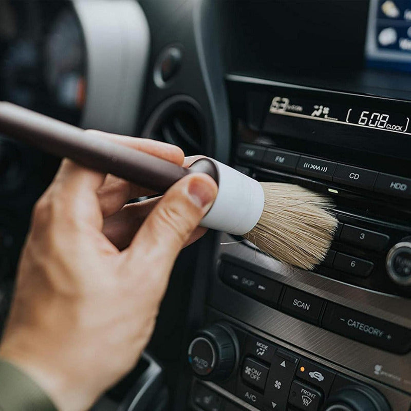 Juego De 3 Cepillos Automotrices Mango Duradero Y Suave