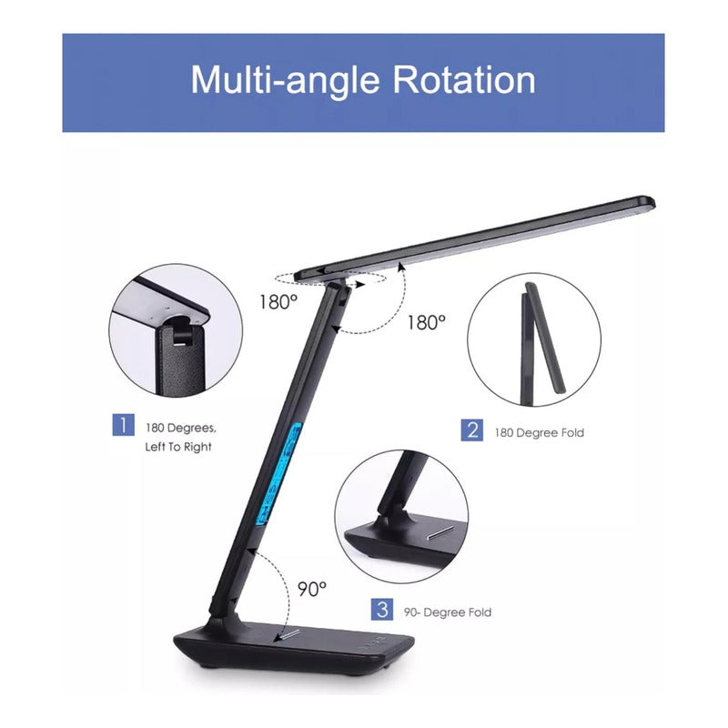 Lámpara Led Touch Para Escritorio Regulable Moderna