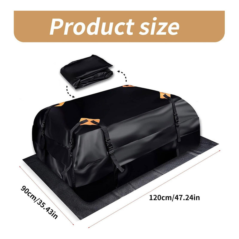 Bolso Portaequipaje Impermeable Para Auto Con Alfombra