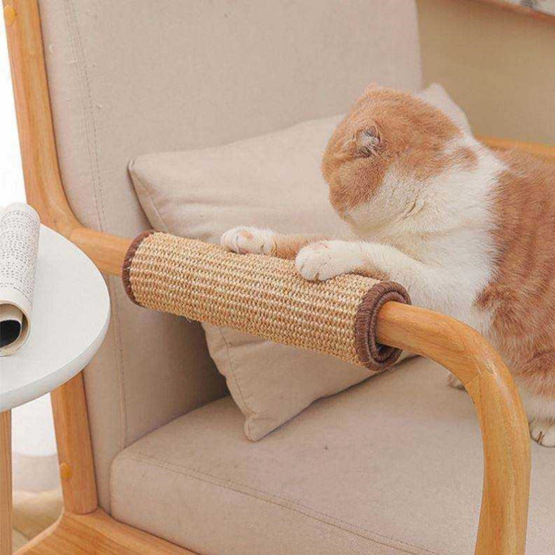 Rascador Para Gatos, Alfombrilla Rascable Para Gatos Marrón