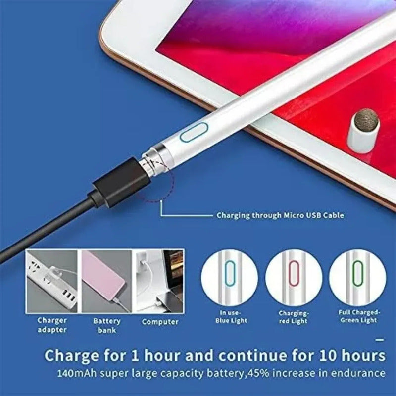 Lápiz Lapicera Táctil Para Celular O Tablet iPad/android