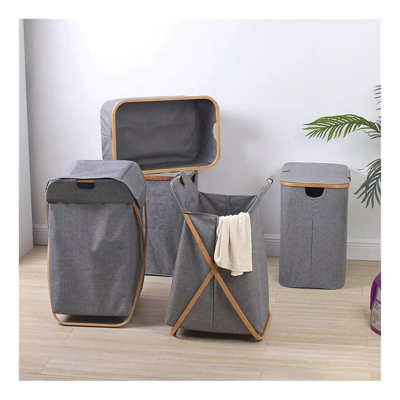 Cesto Ropa Plegable, Canasto Lavandería, Cesta Ropa Sucia Mo