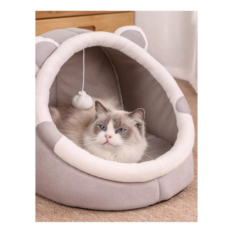 Cama Para Gatos Y Perros Tienda De Campaña Para Mascotas Gris