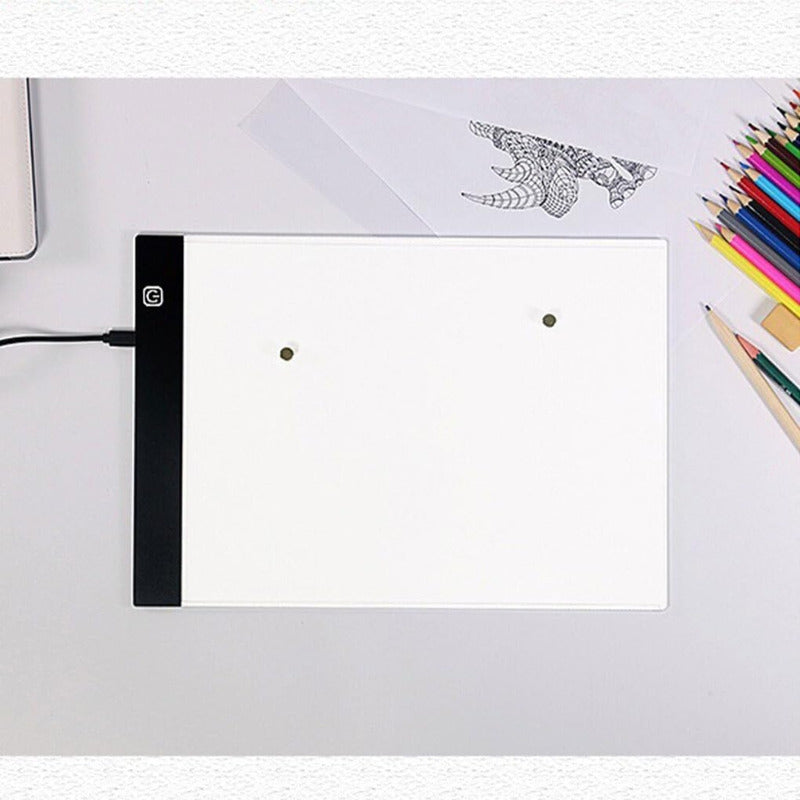 Tablero Led De Rastreo Ajustable Usb Ideal Para Dibujos