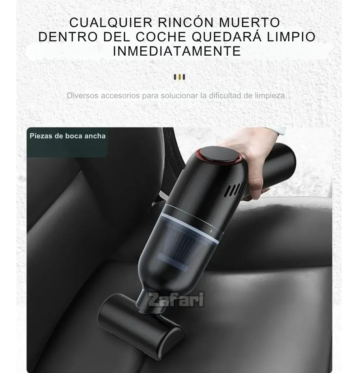 Aspiradora Portátil Para Auto Hogar Inalámbrica Recargable