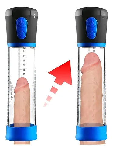 Bomba Vacío Masturbador Agranda Pene Asiste Erección A Pilas Vagina Piel