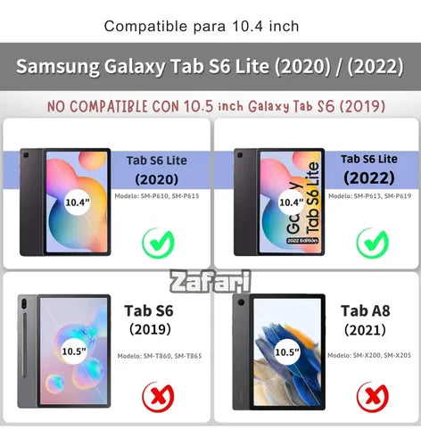 Funda Para Samsung Galaxy Tab S6 Lite 10.4 Ultradelgada