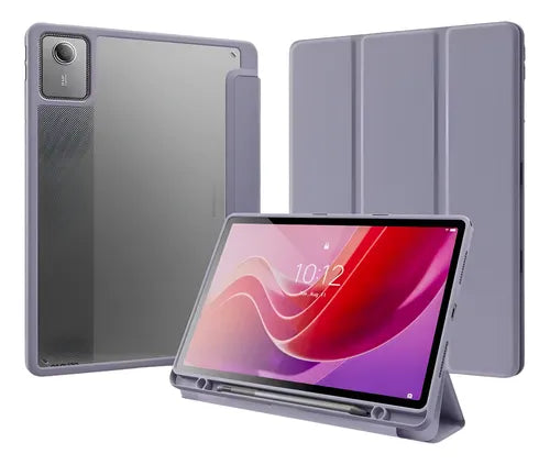 Funda Transparente Triple Para Lenovo Tab M11 Lavanda