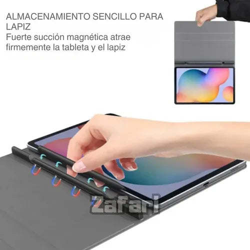 Funda Para Galaxy Tab S6 Lite De 10.4 Pulgadas Magnética