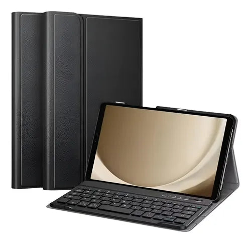 Funda Teclado Desmontable Para Samsung Galaxy Tab A9 8,7'' Negro