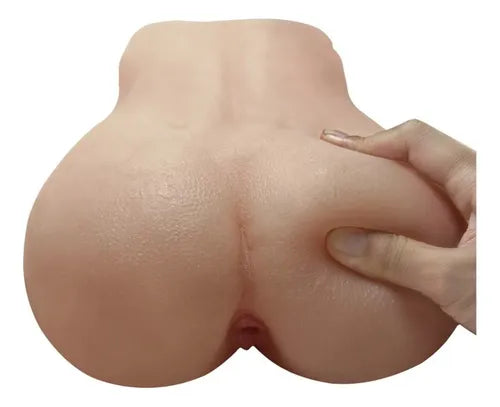 Masturbador Sexual Silicona Vagina Ano Con Sonido Vibracion Vagina Y Ano Piel