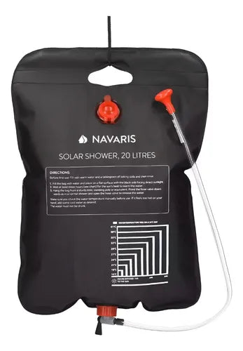 Bolsa De Ducha Portátil Solar Omug 20l Para Camping Y Exteri