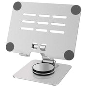 Soporte móvil para tablet de acero al carbono | ajustable con base giratoria 360°