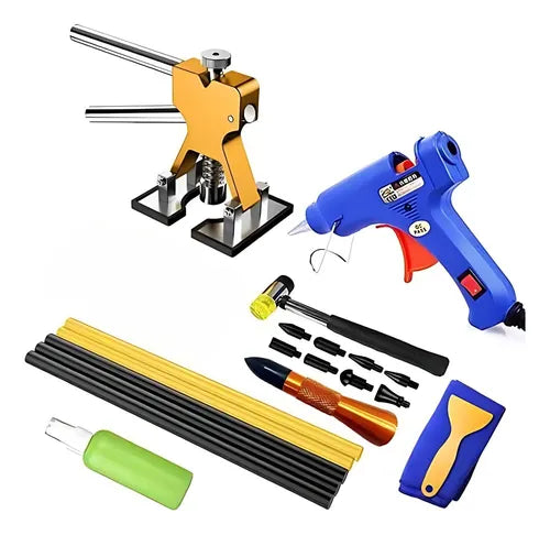 Kit Herramientas Golpes Auto 30 Pzas Saca Abolladuras
