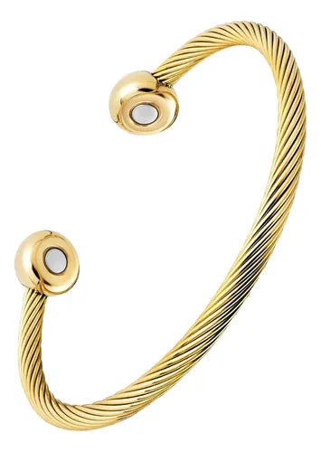 Pulsera Con Imanes Unisex Terap. Adelgaza- Artritis Y Stress 0 Mm