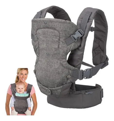 Mochila Portabebé Ergonómico Confortable 4 Posiciones Silla
