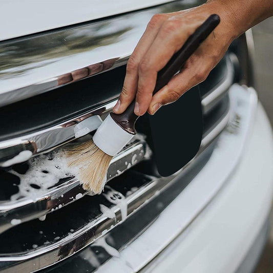 Juego De 3 Cepillos Automotrices Mango Duradero Y Suave