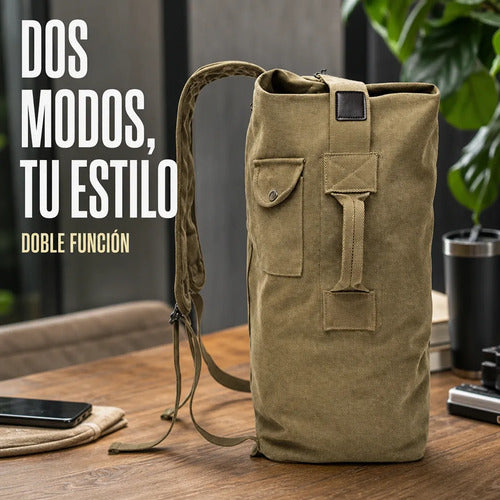 Mochila Multifunción Hombre Outdoor Deporte Viaje Montaña (foto 9)