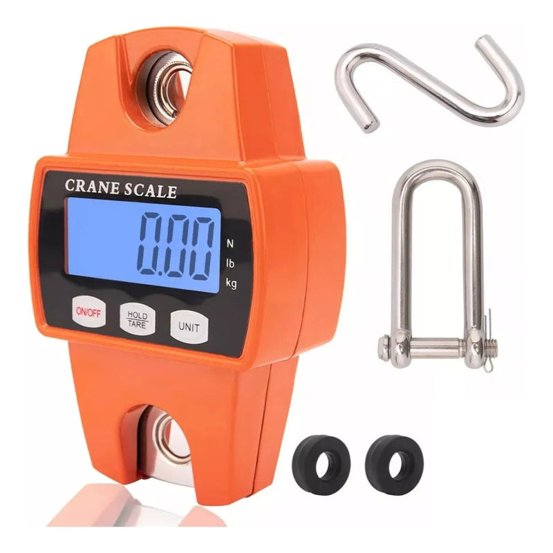 Báscula Electrónica, Balanza Colgante De Grúa Digital, 300kg