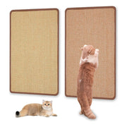 Rascador Para Gatos, Alfombrilla Rascable Para Gatos Marrón
