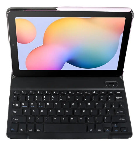 Funda Teclado Trackpad Samsung Galaxy Tab S6 Lite 10.4  Negro (foto 5)
