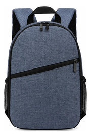 Mochila Para Cámara Reflex Impermeable Multifuncional Azul (foto 1)