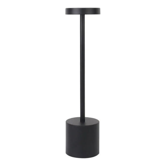 Lámpara De Mesa Táctil De Metal Regulable Inalámbrica